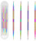 Nail Dotting Tool, 4 PCS Professional Nail Art Dotting Tool Stainless Steel Dotting Pen Tool Nail Art Kit for Painting Nail Design Pattern Embossing Art Dot Tools Rhinestone Picker Tool Pottery Tool