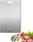 Titanium Cutting Board, 2024 New Multifunctional Titanium Chopping Board, Pure Titanium Cutting Board Food Grade, for Ensure The Original Taste of The Ingredients