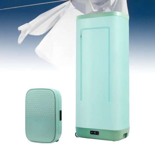 BOBVB Secadora de Ropa eléctrica, Planchado Completamente automático, eliminador de Arrugas Plegable, máquina de Secado a Vapor, vaporizador Vertical doméstico con Temporizador, vaporizador de Ropa A