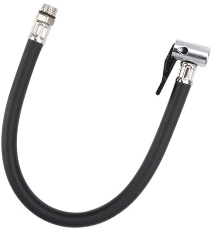 Tyre Pump Hose Inflator Connector, Bicycle Pipe Air Tool Connector, Extension Hose Adapter Pipe for Car Tyre Inflator Hose Tires, Bicycle Tires, Air Compressors, Air Pumps