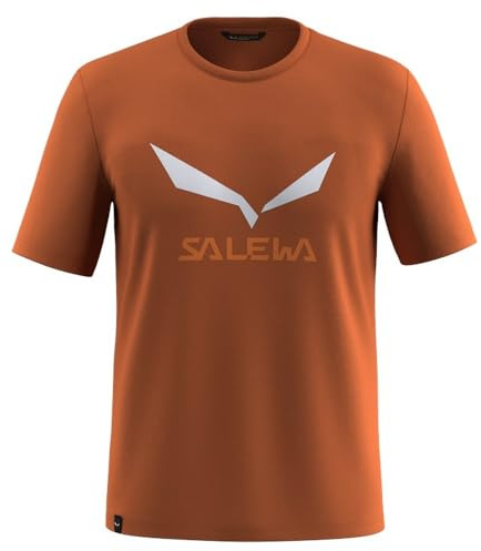 Salewa Solidlogo Dry T-Shirt M, Bombay Brown, 3XL