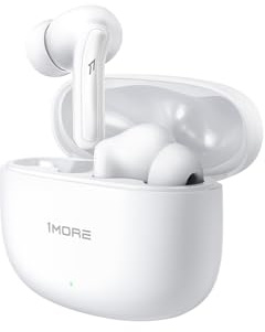 1MORE Q21 Bluetooth Kopfhörer Kabellos, Noise Cancelling Ohrhörer, 4-Mikrofon ENC für kristallklare Anrufe, Dual-Device Verbindung, 6 EQ Voreinstellungen, Bluetooth 5.4, IPX5, LDAC (Weiß)