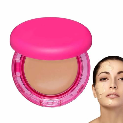 Peptide Bounce Foundation–Hydrating,Peptide Bounce Balm Foundation,Age Defying Foundations for Mature Skin,Medium Buildable Coverage,Blur Fine Lines,Smooths Texture (Dark Skin, 1)