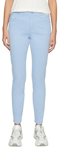 s.Oliver Gewaschene Hose im Slim Fit aus Baumwollsatin