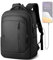 hk Zaino Porta PC 17 Pollici Uomo Donna Zaino Laptop Impermeabile con Porta USB Grande Capacità Antifurto Zaini da Lavoro Scuola Università Viaggio Weekender-Nero