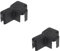 Ciieeo Lot De 2 Housses De Protection De Batterie De Rechange Résistantes Anti-Démarrage À Un Bouton Noires Ignifuges