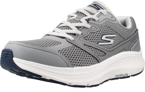 Skechers Herren Go Run Consistent 2.0 Mapleton Sneaker | Luftgekühlte Goga-Matten-Einlegesohle, ultraleichte Dämpfung, M-Strike-Technologie, weicher Schritt-Schaumstoff
