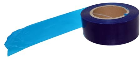 Gogogmee Bande de Protection Anti-Rayures pour Jantes, 1 Rouleau PE Bleu | Protection Jantes, Film Adhésif pour Montage de Roues Auto, Forte Adhérence et Garde