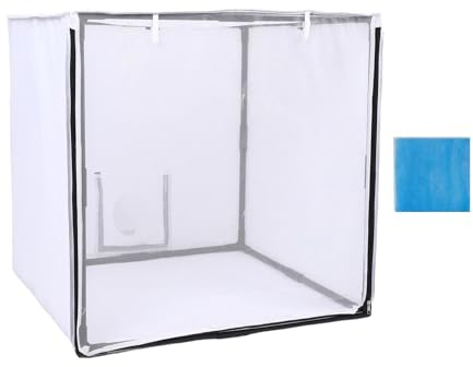perfk Cabine de peinture portable, tente de peinture en aérosol, station de facile à monter pour la de maquettes, de jouets et de petits projets, 71cm