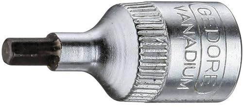GEDORE Schraubendrehereinsatz 1/4 Zoll Innen-6-kant 2,5 mm,1 Stück, IN 20 2,5