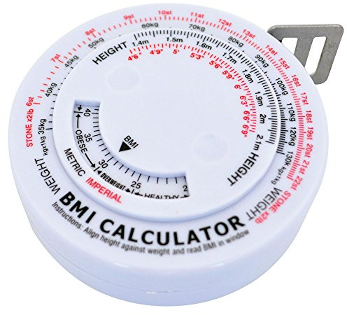 66fit BMI ANATOMICAL MEASURING TAPE, White, 150