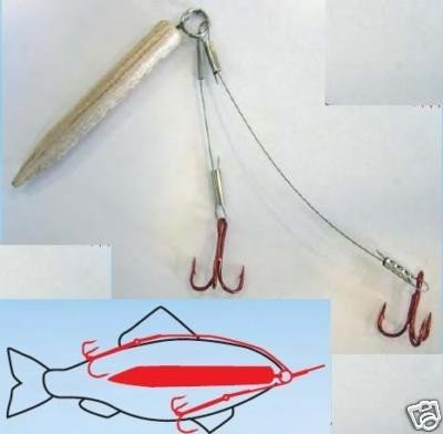 Behr Extreme Kunstköder Braun/Silber 3