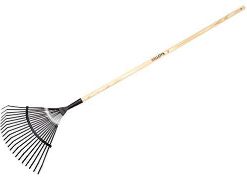 Bellota 3041 CM - Escoba para limpiar tu jardin de madera y cabezas de acero