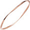 3mm Armreif Armband Armschmuck aus 925 Silber in Rotgold vergoldet verdreht