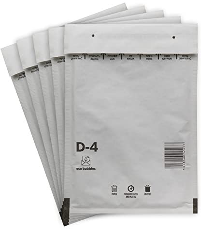20 Versandtaschen Luftpolsterumschläge haftklebend Luftpolsterversandtaschen Luftpolstertaschen Gr. D4 weiß D/4 (200mm x 275 mm) Umschläge gepolstert Polsterumschlag Taschen