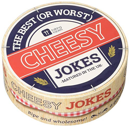 Talking Tables Cheesy Jokes Witze zum Vatertag, Geburtstag oder Geschenke für Sie oder Ihn, 64 Karten