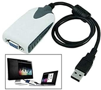 Microsoft HFT-00003 USB-C VGA-Adapterkabel, Schwarz