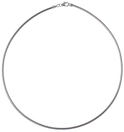 Jewel24 FBM-Binder - SILBER Tondareif/Omegareif 45CM/2,5MM FBM935