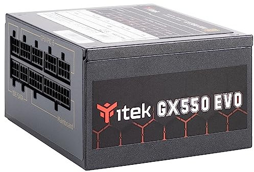 Itek Netzteil GX550 EVO - SFX, 550W, 80Plus Gold, FDB 92mm, Japanisches Cond, modular