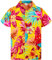 King Kameha Funky-Chemise-Hawaienne, Manche-Courte, Pineapple, Jaune, XXL