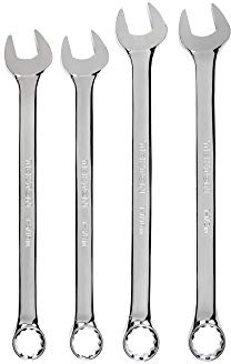 TEKTON Combination Wrench Set, 4-Piece (1-5/16-1-1/2 in.) | WCB90102