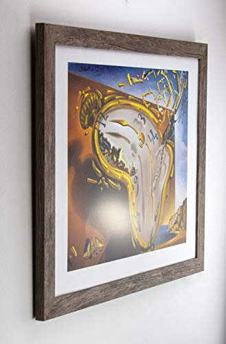 1a Bilderrahmen Orion Apfel Apfelbaum Dekor 30 x 40 cm kantig Fotorahmen modern stabil eckig hochwertig preiswert mit antireflex Kunstglas