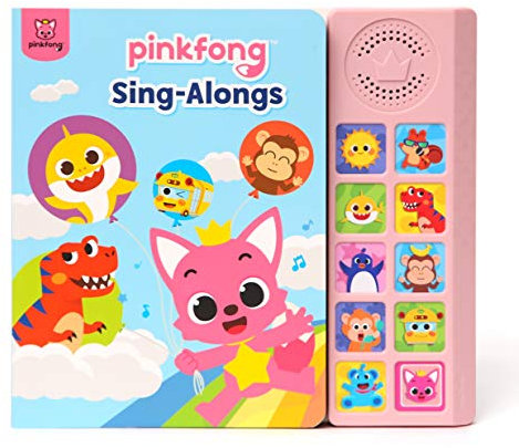 Pinkfong Sing-Alongs Sound Buch | Premium 10 Knöpfe Lese und Sing-Alongs, Musik und Song Buch | Lernspielzeuge, Geschenke für Kinder und Kleinkinder