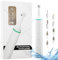LINKYCARE Polisseuse à dents électrique, outil de nettoyage de tartre dentaire électrique domestique avec 8 têtes de rechange et 3 modes réglables, outil de nettoyage de plaque dentaire pour dents