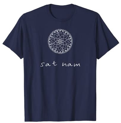 Sat Nam Mandala T-Shirt – Kundalini Yoga Liebhaber Geschenk Shirt T-Shirt