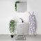 Jo-Bagno.it Mobile Lavatoio Lavanderia 45 x 50 x 84 H in Legno da 1.8 cm con vasca in plastica PVC DOMINA Bianco e Mix (Bianco/Cemento)