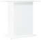 vidaXL Aquariumständer, Aquarium Unterschrank mit viel Stauraum, Aquarium Tisch mit Stabiler Oberplatte, Aquariumschrank Aquarium Halter, Weiß Holzwerkstoff