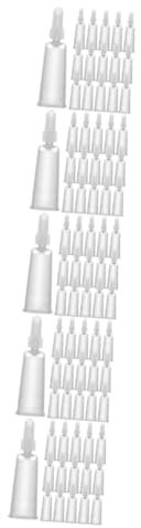 SOLUSTRE 250stücke Transparente Liquid Dispensing Tips Für Ampullen Praktische Tropfspitzen Für Präzises Dosieren Und Sauberes Arbeiten