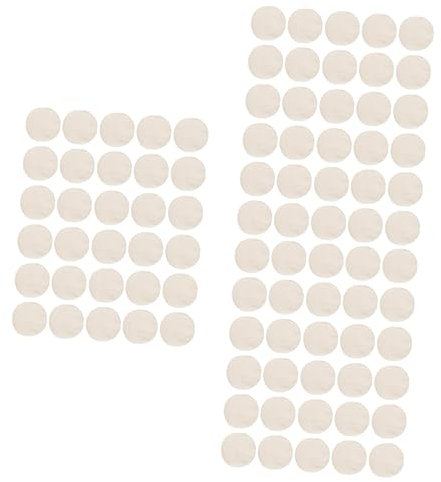 LIFKOME 90piezas Paños Redondos De Algodón Para Vapor Reutilizables y Antiadherentes Perfectos Para Cocción Al Vapor De Panecillos y Comidas Casa