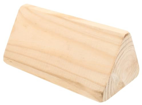ULTECHNOVO Tire Stabilizer Wheel Chocks Solid Wood Trailer Wheel Chocks for Travel Trailers