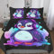 PAZZK Pinguin Bettwäsche Premium Atmungsaktive Angenehme Bettbezüge, Mit Reißverschluss Bettdeckenbezug, 2teilig Bettbezug + Kissenbezug Single (135x200cm)