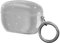 Soft TPU Case for Sony WF-1000XM5 Earbuds with Keychain Fit, Glitter Transparent