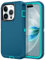 Petocase for iPhone 14 Pro Case Shockproof Dust/Drop Proof 3-Layer Full Body Protection [Without Screen Protector] Rugged Heavy Duty Cover Case for Apple iPhone 14 Pro 6.1 2022,Turquoise
