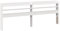 vidaXL Tête de lit avec étagères Blanc 180 cm Bois Massif de pin, tête de lit en Bois, tête de lit avec Rangement, tête de lit sur Pied