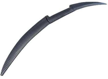 MaKeMoney Auto Heckspoiler FüR B-MW 5 Series Touring G31 2017-2023, Heck Kofferraum Dachspoiler Auto Tuning Styling Zubehör,B/Carbon Fiber Look
