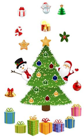 Juego de imanes para árbol de Navidad, imán de para árbol de Navidad, decoración de de árbol de Navidad, imanes de para árbol de Navidad, imanes creativos