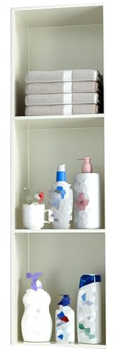 Niche de Douche en Acier Inoxydable, étagère de Douche encastrée, Kits d'installation de Douche Murale cachée, Rangement prêt à carreler, décoration intérieure pour shampoing et Savon (Blanc