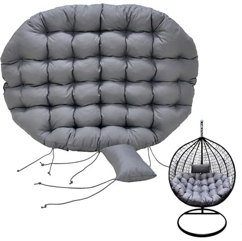 nana shop Großes Gartenkissen, Cocoon-Sesselkissen, Hängesesselkissen, Schaukelkissen, Gartenkissen
