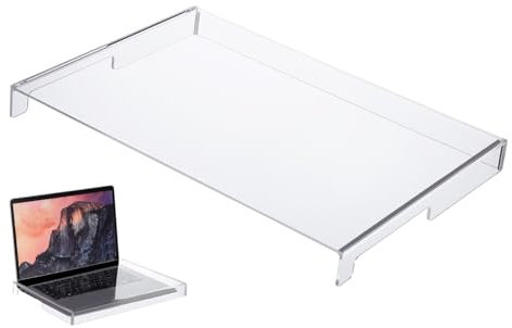 TINEASUR Vielseitige Transparente Acryl Tastaturabdeckung Und Staubdicht Schützt Ihre Tastatur Vor Schmutz Und Flüssigkeiten Geeignet Für Laptops Und Desktop-Computer