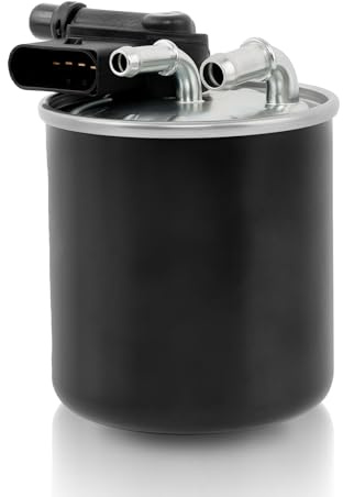 Semitory Kraftstofffilter Diesel 5-Polig Kompatibel mit Mercedes-Benz A/C/E/S/M-Klasse W176 W204 W212 W213 W166 W222 - Ersetzt# 6420906052 6420903152 6420905352 Auto Dieselfilter