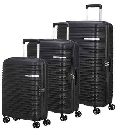 American Tourister Liftoff Trolley (Black, Set L/M/S)