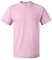 Fruit of the Loom Men's Short Sleeve T-Shirt - pink - Large