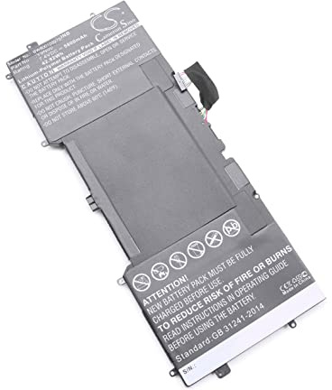 vhbw Akku kompatibel mit Dell XPS 13 Ultrabook | 12-L221x, 12-9Q23, 13-L321X, 12D-1708, 13-L322X Notebook (5800 mAh, 7,4 V, Li-Ion)