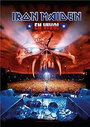 Iron Maiden En Vivo new Official Textile Poster 75cm x 110cm