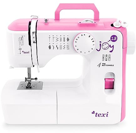Texi Joy 13 Nähmaschine für den Nähstart, kompakt mit Metallgreifer