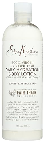Shea Moisture 100% Virgin Coconut Oil Daily Hydration Body Lotion by for Unisex - 13 oz Body Lotion, U-BB-2734